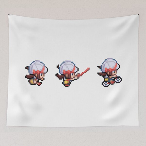 Item preview, HeartGold SoulSilver Lyra 3 Side Sprites designed and sold by rachxt.