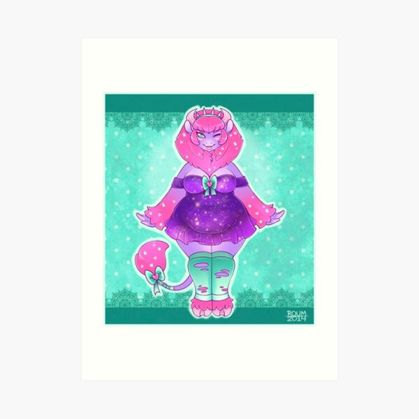 Starry Eyed Surprise Art Print