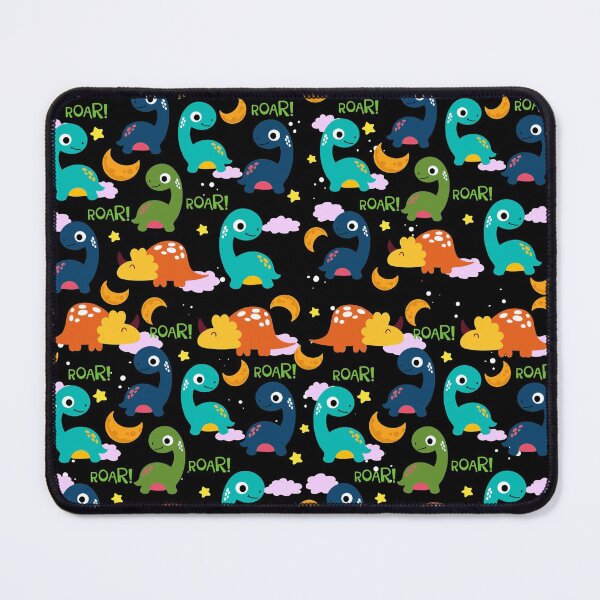 Item preview, Dinosaurs On The Moon Pattern designed and sold by Sagarika M.