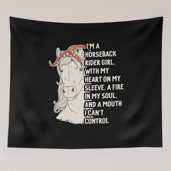 Item preview, Equestrian Horseback rider horsewoman designed and sold by SwankyFine.