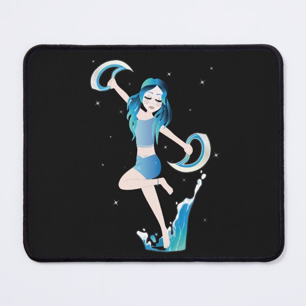 Item preview, Zodiac Aquarius Warrior - Witchling Zodiac Collection designed and sold by witchlingart.