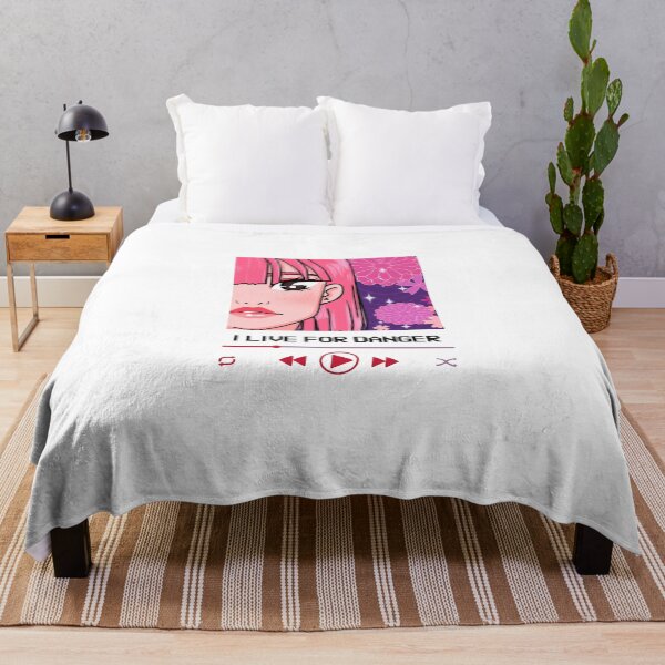 Item preview, I Live For Danger - Anime Illustration - Retro Designs designed and sold by DiamondAbrasi.