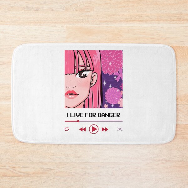 Item preview, I Live For Danger - Anime Illustration - Retro Designs designed and sold by DiamondAbrasi.