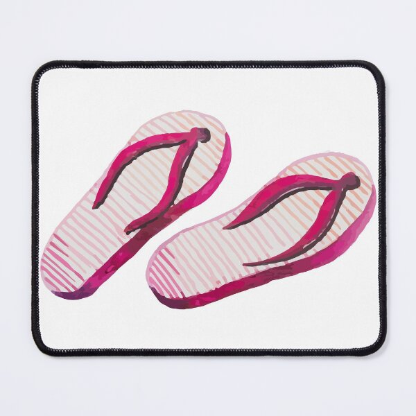 Item preview, Pink Flip Flop Slippers Sandals designed and sold by GDCdesigns.