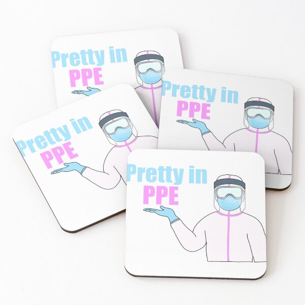 Item preview, Pretty in PPE designed and sold by MedLabVibes.