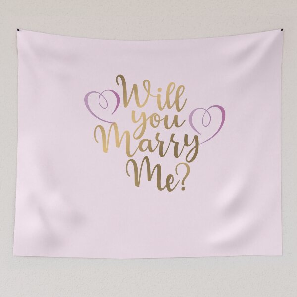 Item preview, Will You Marry Me designed and sold by Hanna Kovalchuk.
