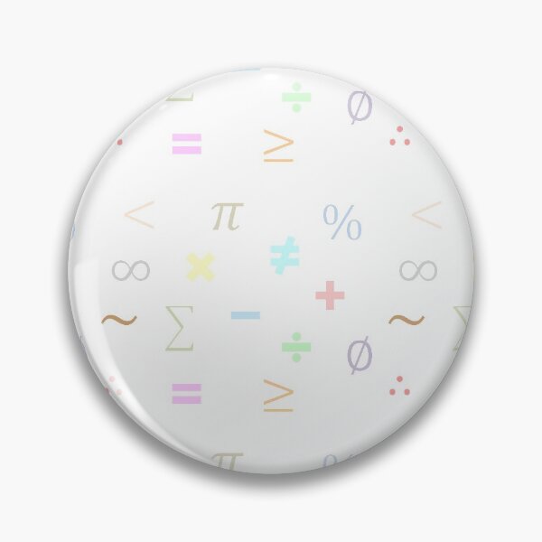 Item preview, Math Symbols Colored in Pastel Without Reflection, colorful pattern, endless pattern,Colorful Pack designed and sold by bubbley2021.