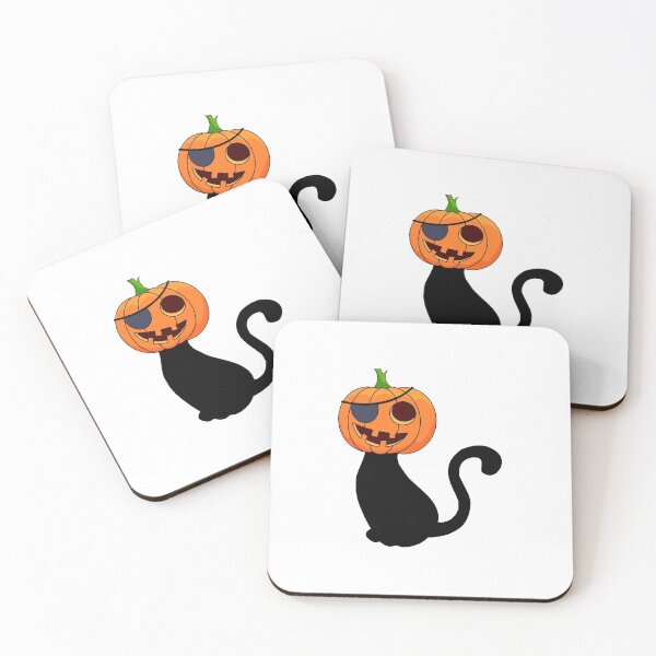 Item preview, Halloween Carved Pumpkin Cats - Meoween designed and sold by CreativeMansion.