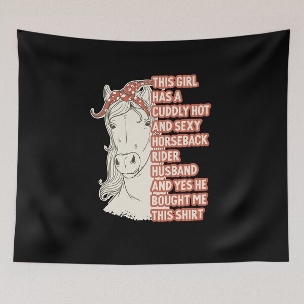 Item preview, Equestrian Horseback rider horsewoman designed and sold by SwankyFine.