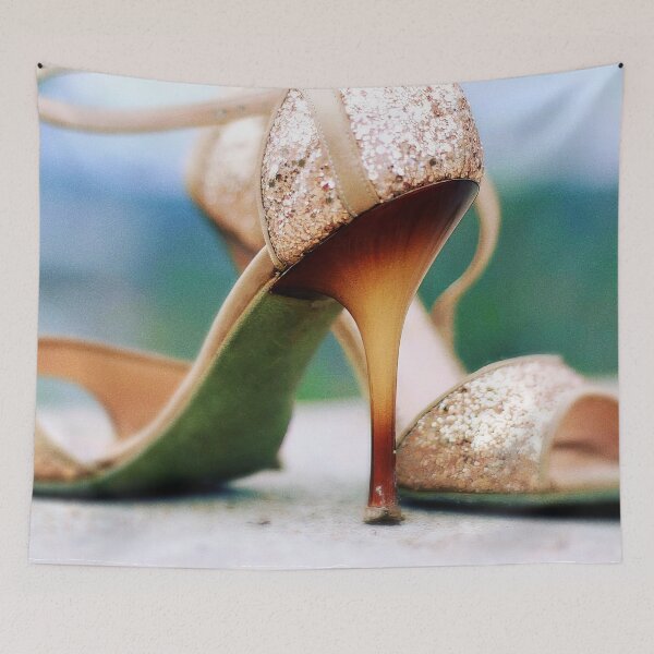 Item preview, Gold Glitter Neotango Tango Shoes designed and sold by infinitetango.