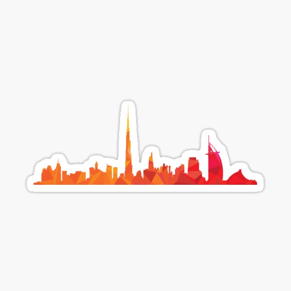 Item preview, Dubai skyline  designed and sold by maximgertsen.