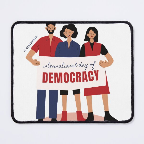 Item preview, International Day of Democracy 15 September designed and sold by altwearshop.