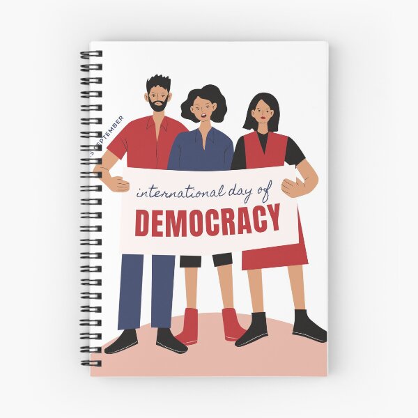 Item preview, International Day of Democracy 15 September designed and sold by altwearshop.