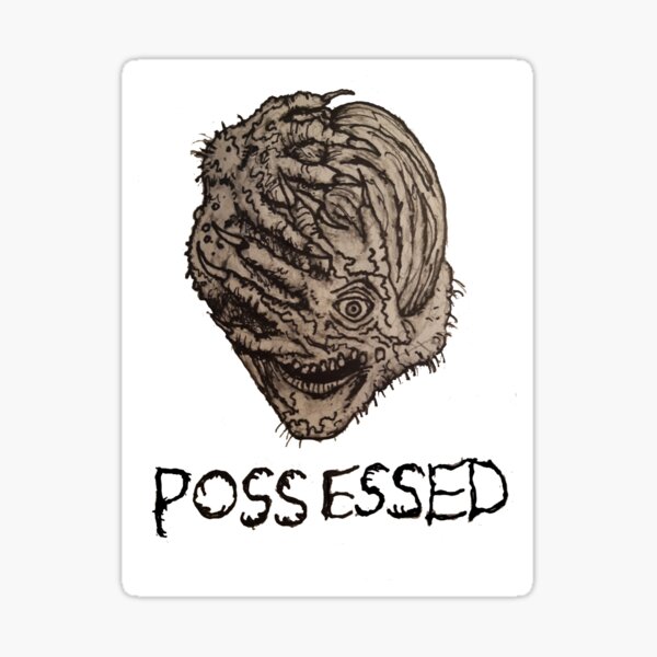 Possessed Sticker