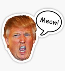 Trump Meow Sticker