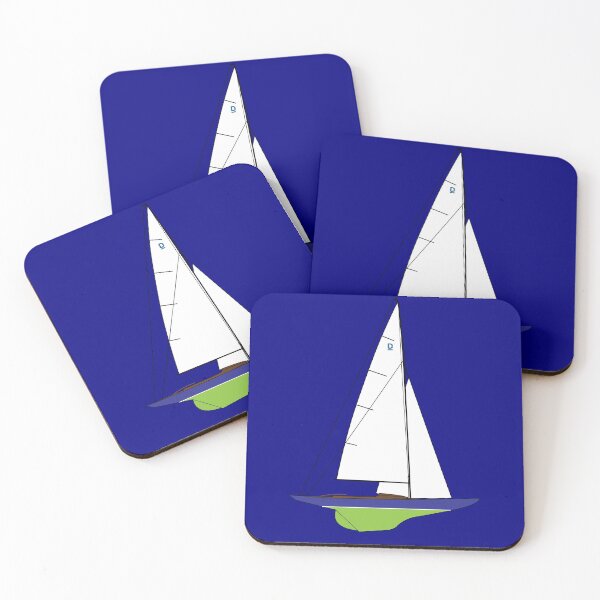 Item preview, Dragon Class Sailboat - Blue designed and sold by CHBB.