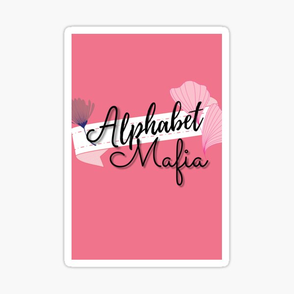 Artikel-Vorschau von Alphabet Mafia, designt und verkauft von Kawaii Corner .