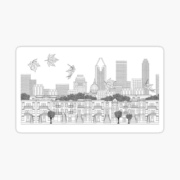Montreal Sticker
