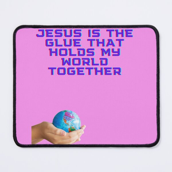 Item preview, JESUS IS THE GLUE designed and sold by forgodandcountr.