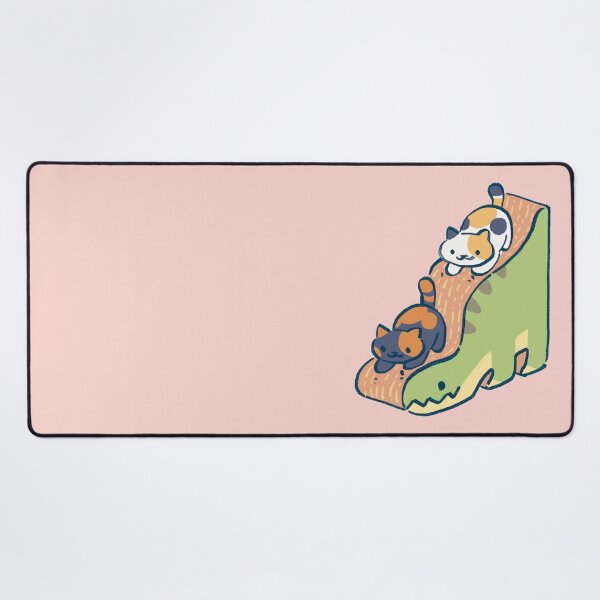 Item preview, I draw the cats bandit and sunny scratching on the dino deluxe / neko atsume designed and sold by RansRoom.