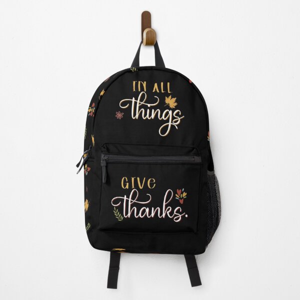 Item preview, In all Things Give Thanks designed and sold by foramelie.