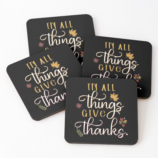 Item preview, In all Things Give Thanks designed and sold by foramelie.
