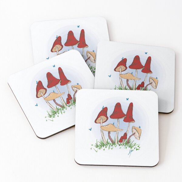Item preview, Mushroom whimsy  designed and sold by MarmaladyArt.