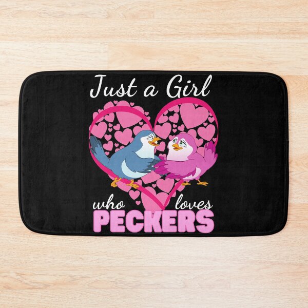 Item preview, Just a girl who loves peckers - funny designed and sold by narilex.