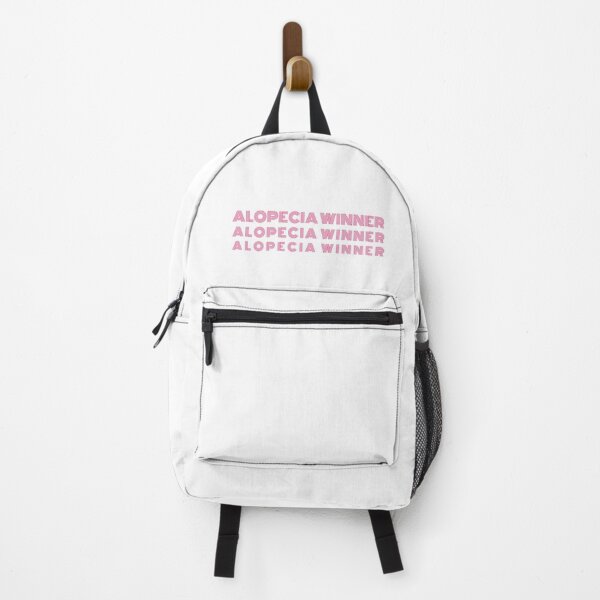 Item preview, Alopecia Winner Repeating Text Design Pink - Alopecia Awareness and Hair Loss Support designed and sold by Winning Alopecia.