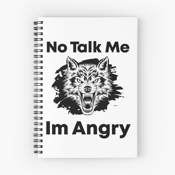Item preview, No Talk Me Im Angry - By Asdev designed and sold by asdev.