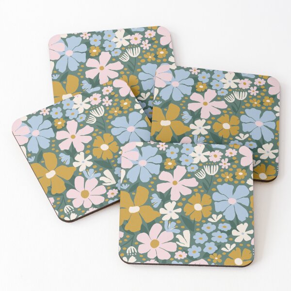 Item preview, Blooming Garden on Pine designed and sold by latheandquill.