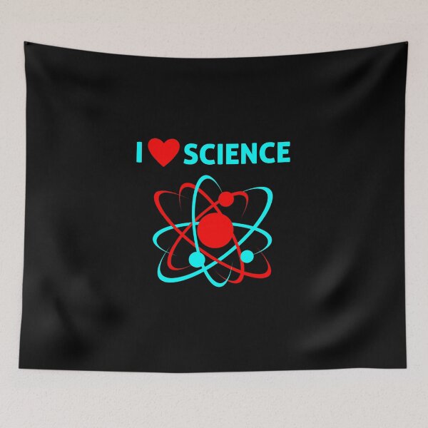 Item preview, I love Science with Atom Design designed and sold by Peter Stawicki.
