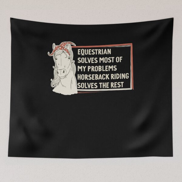 Item preview, Equestrian Horseback rider horsewoman designed and sold by SwankyFine.