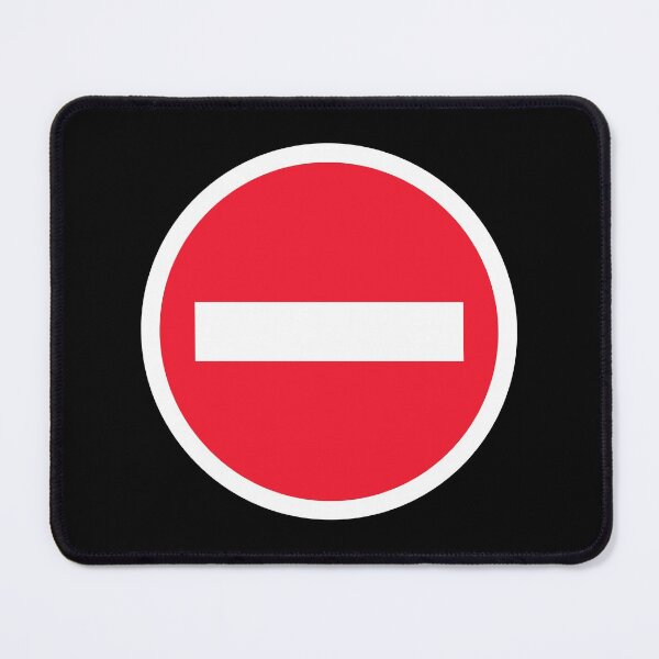 Item preview, do not enter street sign designed and sold by aquanour.