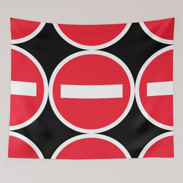 Item preview, do not enter street sign designed and sold by aquanour.