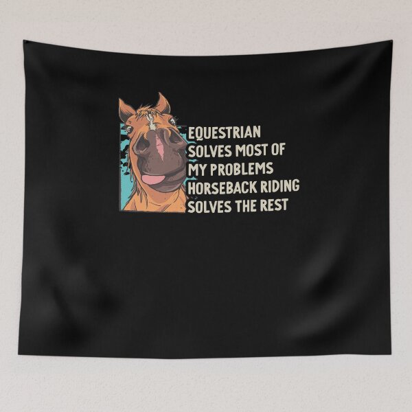 Item preview, Equestrian Horseback rider horsewoman designed and sold by SwankyFine.