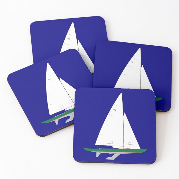 Item preview, International 210 Sailboat - Green designed and sold by CHBB.