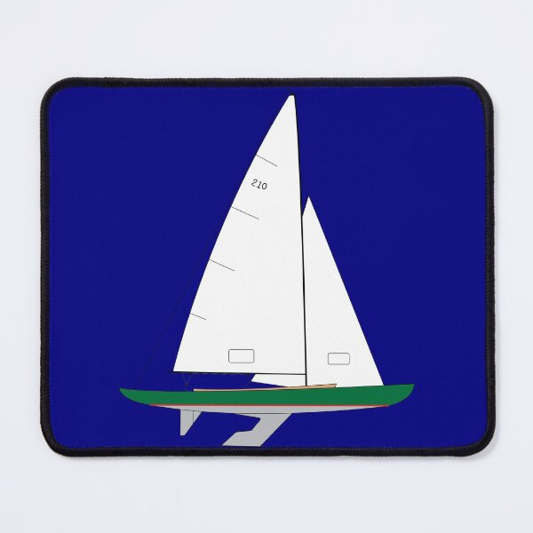 Item preview, International 210 Sailboat - Green designed and sold by CHBB.