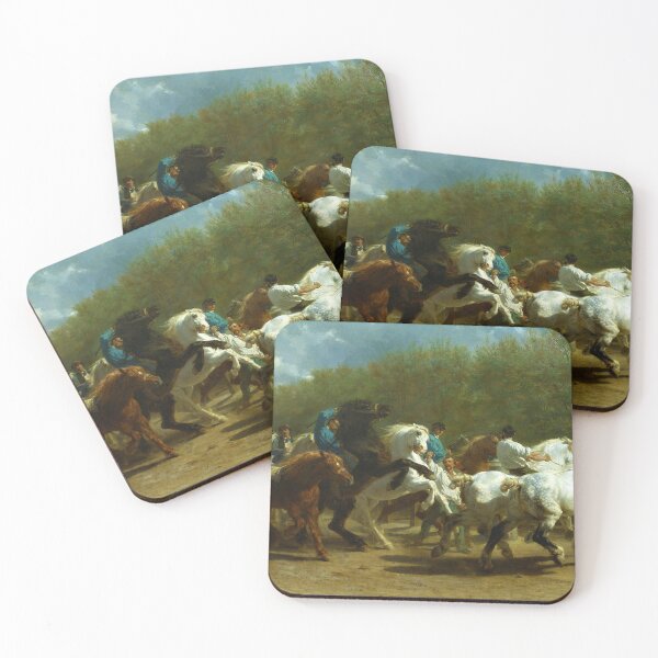 Item preview, The Horse Fair by Rosa Bonheur (1852-1855) designed and sold by allhistory.