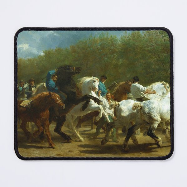 Item preview, The Horse Fair by Rosa Bonheur (1852-1855) designed and sold by allhistory.