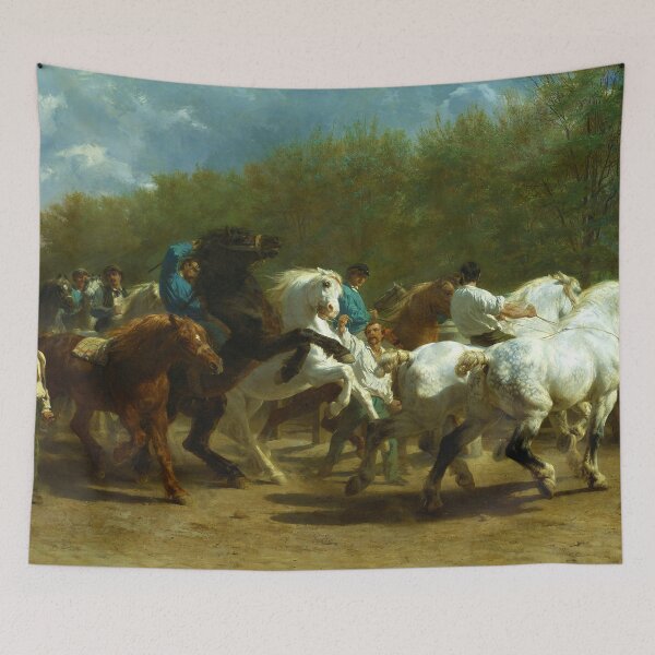 Item preview, The Horse Fair by Rosa Bonheur (1852-1855) designed and sold by allhistory.