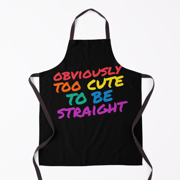 Item preview, Funny Gay Pride Gift - Too Cute to Be Straight designed and sold by TrndSttr.