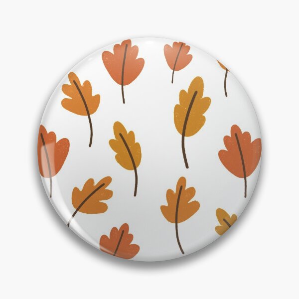 Item preview, Autumn Leaves Orange Fall Pattern designed and sold by bykirstco.
