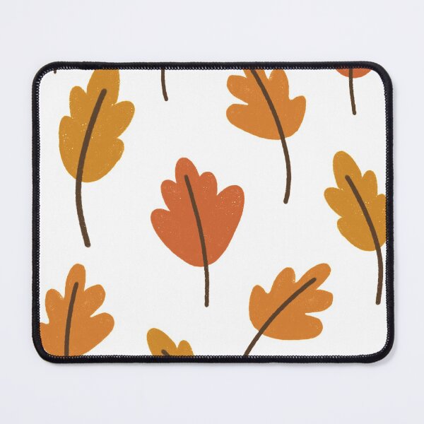 Item preview, Autumn Leaves Orange Fall Pattern designed and sold by bykirstco.