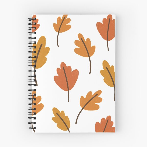 Item preview, Autumn Leaves Orange Fall Pattern designed and sold by bykirstco.