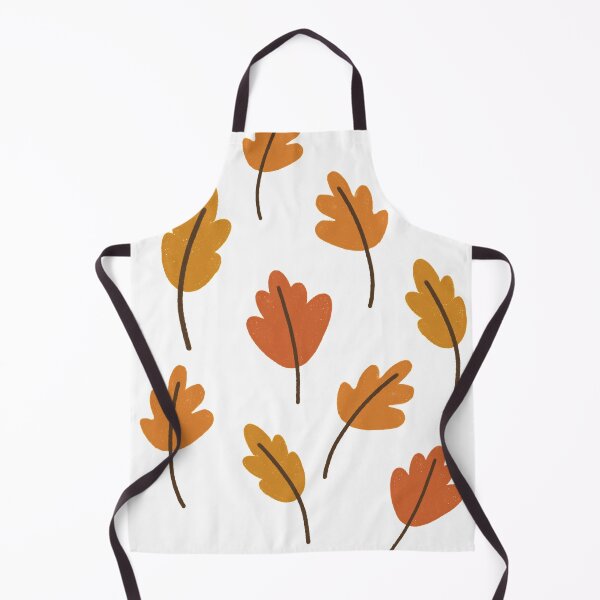Item preview, Autumn Leaves Orange Fall Pattern designed and sold by bykirstco.