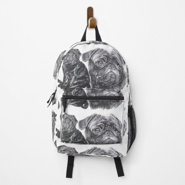 Item preview, Black Pug Wrap designed and sold by BarbBarcikKeith.