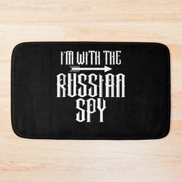 Item preview, Funny Halloween Tshirt Im With The Russian Spy Design Tank Top designed and sold by GarrickShop.