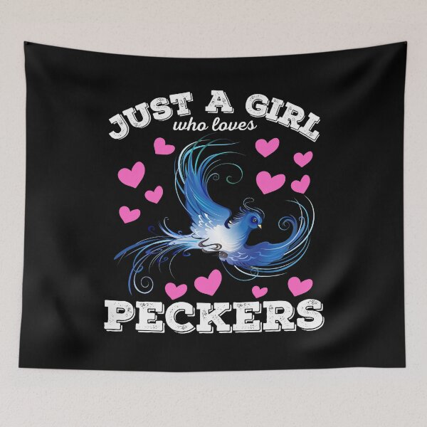 Item preview, Just a girl who loves peckers - funny designed and sold by narilex.
