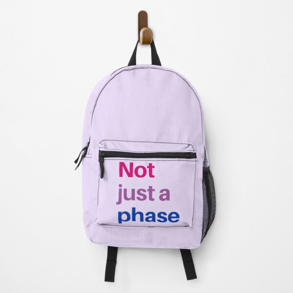 Item preview, Not just a phase - Bisexual flag designed and sold by Katherine Shambaugh.